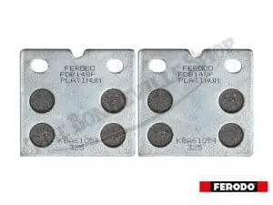 Ferodo Fdb148P Platinum Pads Pn# Tbs-0148 F 4 Tbs 0148 F 03 Ferodo Fdb148P Platinum Pads