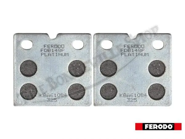 Tbs 0148 F 03 Ferodo Fdb148P Platinum Pads