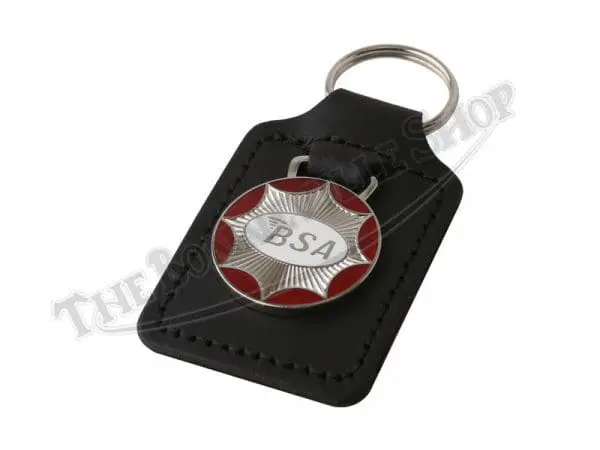 Tbs Bsa Goldstar Logo Key Fob Keychain A A A A Lightning Thunderbolt Etc