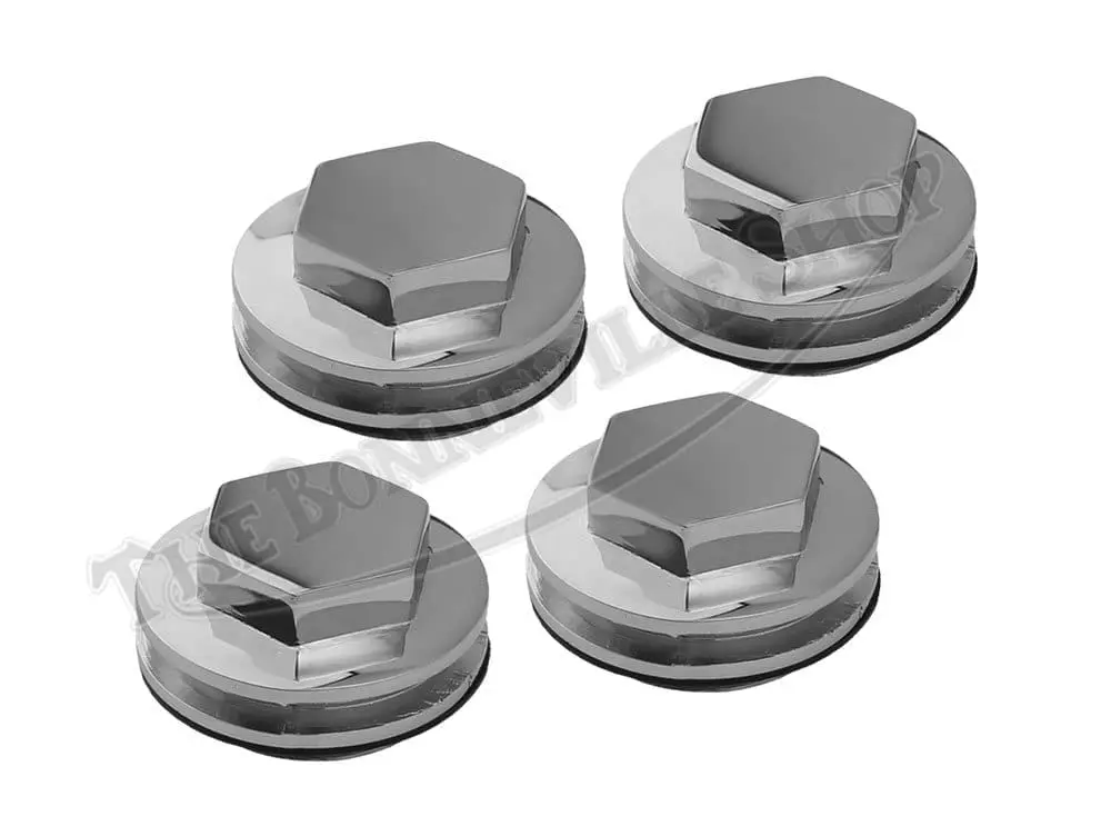 Triumph Chopper Bobber Custom 500 650 Twin Finned Rocker Set 59-74 Pn# Tbs-0445 1 Tbs Triumph Chopper Bobber Custom Twin Finned Rocker Set