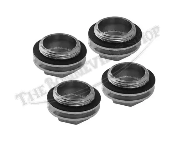 TBS Triumph Chopper Bobber Custom Twin Finned Rocker Set