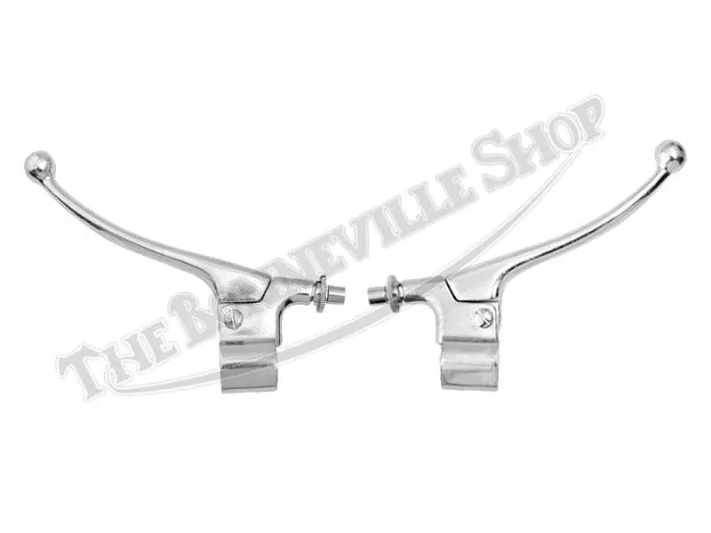 Triumph Norton Bsa Lightweight Alloy 7/8-Inch Handlebar Lever Set Pn# Tbs-0462 A Tbs-0463 A 1 Tbs 0462 A Tbs 0463 A 01 Triumph Norton Bsa Lightweight Alloy Handlebar Lever Set