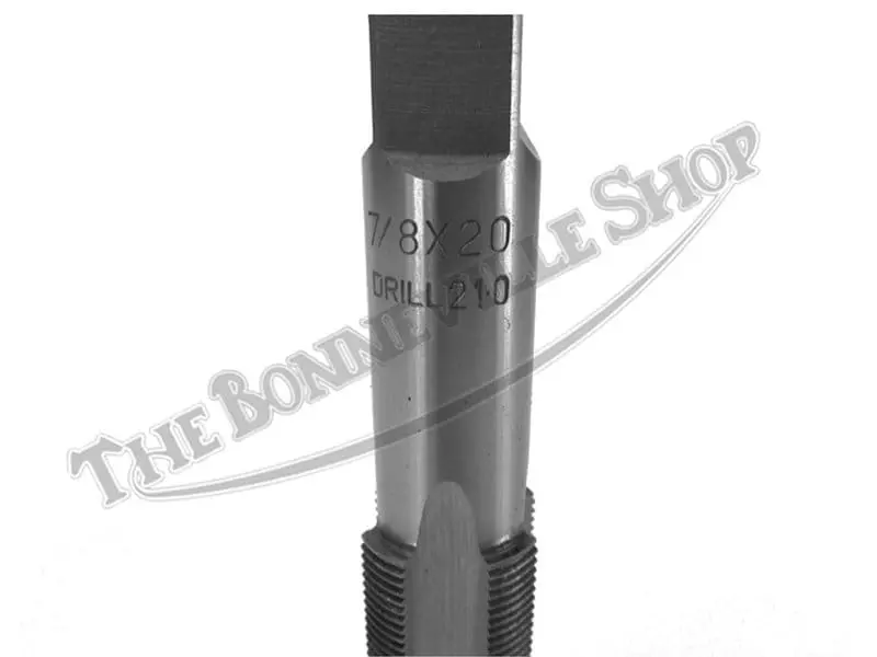 Triumph 650 750 Bonneville Tiger Trophy Sludge Trap Tap 7/8-Inch X 20 Tpi Pn# Tbs-0606 3 Tbs 0606 02 7 8 X 20 Tpi Inch Tap 650 750 Sludge Trap 1