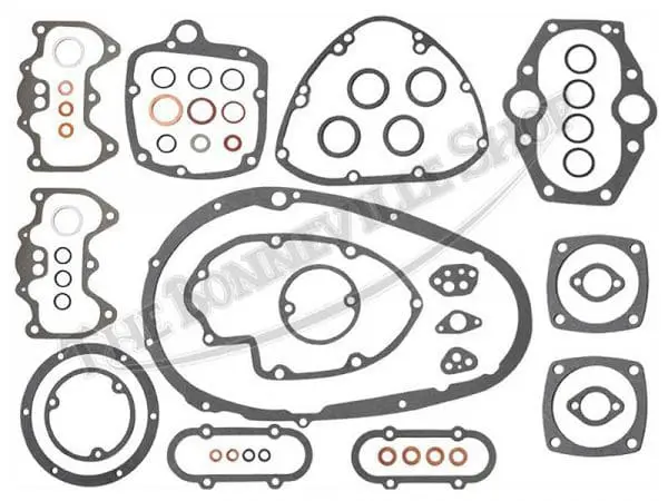 Triumph 650 Complete Gasket Set Without Head Gasket 1971-72 Twins Pn# Tbs-1653 1 Tbs-1653 Triumph 650 Twins Gasket Set Without Head Gasket