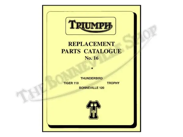 Tbs Triumph Pre Unit Duplex Frame Parts Book