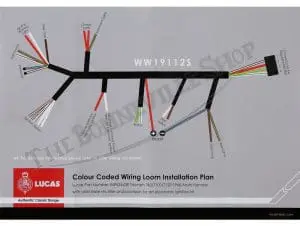 Tbs S Triumph Lucas Ei Wiring Harness