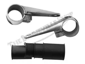 Triumph Norton Bsa Ceriani Cerriani Style Polished Headlamp Ears Pn# Tbs-3636 3 Tbs Triumph Norton Bsa Ceriani Cerriani Style Polished Headlamp Ears