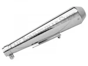 Tbs 3730 04 Triumph Norton Bsa Cafe Racing Shorty Reverse Cone Megaphone Silencer Muffler