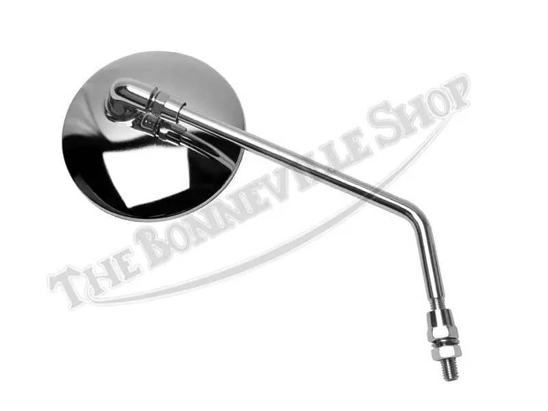 Triumph Norton Bsa Universal Chrome Round Mirror(S) Right Or Left Pn# Tbs-4159 Z 2 Tbs Z Triumph Chrome Mirror Long Stem Pn# Tbs Z
