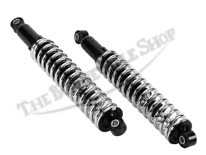 Triumph 750 Shock Absorbers 12.4-Inch 100Lb Spring Rate Pn# Tbs-4164 A 2 Tbs 4177A 01 Bsa Non Shrouded Shocks
