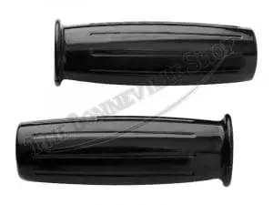 Tbs 42 56590 01 1960S Vintage Amal Style 1 Black Handlebar Grips