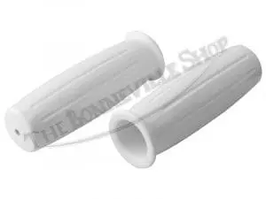 1960'S Vintage Amal Style 1-Inch White Handlebar Grips Pn# Tbs-42-56591 4 Tbs 42 56591 03 1960S Vintage Amal Style 1 White Handlebar Grips