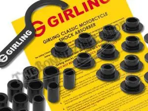 Tbs 50328 03 Triumph T150 T160 69 76 Bsa A75 Rocket 3 69 73 Genuine Girling 13 4 Inch 126 Lbs Shock Absorbers