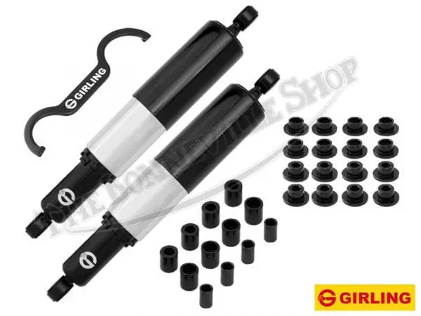1963-1968 Triumph Girling Shocks 145 Lb Shrouded 12.4&Quot; Spring Rate 64054506 Bsa Shocks 64054970 Shrouded 13.4 Girling 110 Lb Spring Rate