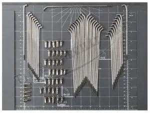 Triumph Bsa 650 Cwc Stainless Conical Hub Rear Wheel Spoke Set 1971-75 Uk Made Pn# Tbs-5083 37-3724 37-3725 37-3726 3 Tbs Triumph Bsa Cwc Stainless Conical Hub Rear Wheel Spoke Set