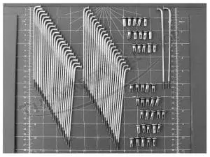 Tbs Norton Commando Stainless Rear Drum Brake Wheel Spoke Set Cwc