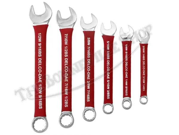 Tbs 61158 02 Spanner Set Whitworth 6 Pc