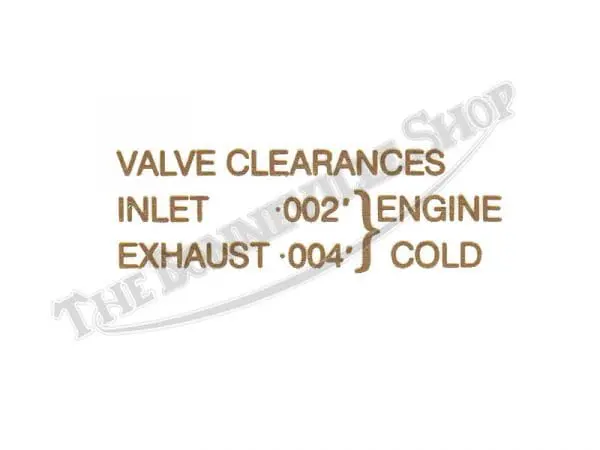 Tbs S126 01 Triumph Clearance Decal Master