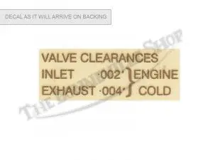 Tbs S126 02 Triumph Clearance Decal Master