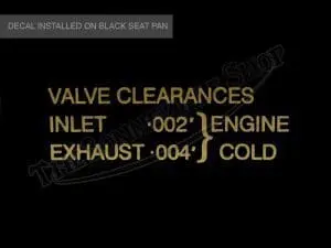 Tbs S126 03 Triumph Clearance Decal Master