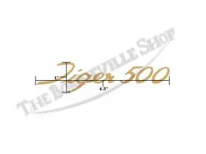 Triumph Tiger 500 T100R Vinyl Waterslide Decal(S) 1968-1970 Pn# Tbs-S127 3 Tbs S127 02 Tiger 500 Cursive Sticker 1
