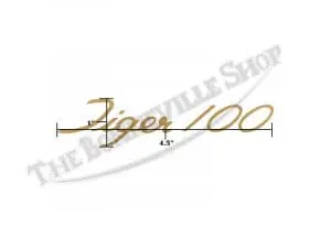 Triumph Tiger 100 T100S Waterslide Decal(S) 1968-1969 Pn# Tbs-S131 3 Tbs S131 02 Triumph Tiger 100 T100S Vinyl Decal 1968 1969