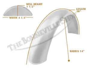 Tbs Spe0052 07 Universal Mudguard Mc3 R14 36 Beaded Alloy 1