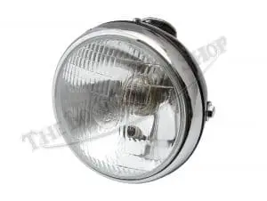 Tbs Ssu700 04 Triumph Bsa Replica Ssu700 Headlight Assembly W Ammeter