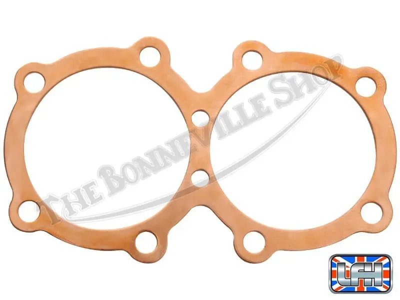 Triumph 750 Extra Thick Head Gasket .080-Inch Tr7 T140 Bonneville Pn# 71-3681 .080-Inch 1 71 3681 080 01 Triumph 750 Extra Thick Head Gasket 080 Tr7 T140 Bonneville 1