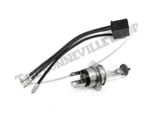 Triumph Norton BSA etc 446 QH Quartz Halogen Headlight Kit Upgrade for With BPF Base PN# 446 QH