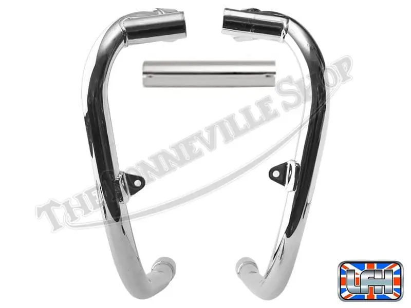 Triumph Daytona T100 T100R 500 Header Pipes For 1969-70 Uk Made With Crossover Pipe Pn# 70-9662 70-9663 70-9888 1 70 9662 70 9663 04 Triumph Daytona T100 T100R 500 Header Pipes For 1969 70 Uk Made