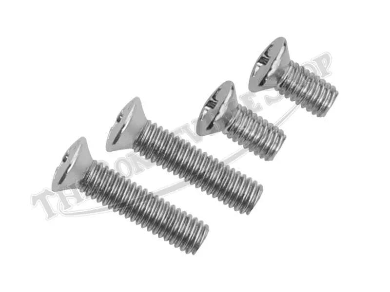 Triumph 500 650 750 Tank Badge Screw Set (4) Pn# 83-1339 And 82-7888 2 83 1339 82 7888 02 Triumph 500 650 750 Tank Badge Screw Set