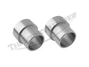 Triumph T140 Tr7 750 Exhaust Adapters For Push Over Pipes (2) Pn# Tbs-0220 3 Tbs Triumph T Tr Exhaust Adapters For Push Over Pipes