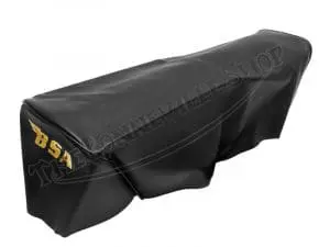 83 3633 C 60 0697 83 7313 R 02 Bsa 650 A65 Thunderbolt Lightning Smooth Top Seat Cover 1971 72 Uk Spec With Trim And Sprag