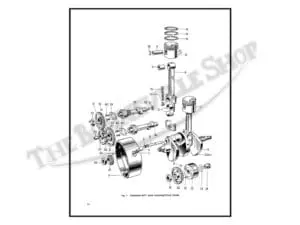 99 0826 C 02 Triumph T100 500 1960 Parts Book 3