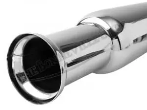 Classic 1 3/4-Inch Bore Straight Cocktail Shaker Silencers Mufflers (2) Pn# Tbs-3734 3 Tbs 3734 02 Classic 1 3 4 Bore Straight Cocktail Shaker Silencers Mufflers