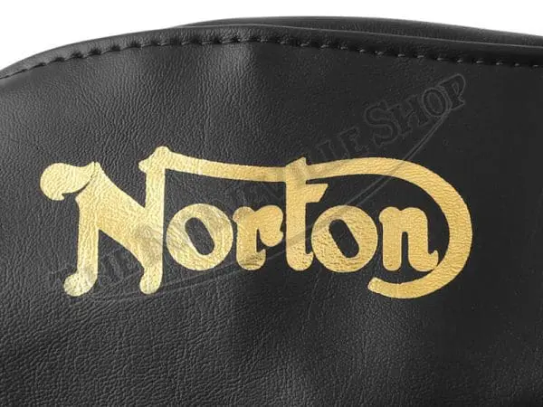 06 3676 C 04 Norton Commando Mk2 Mk3 Roadster Square Pattern Top Seat Cover