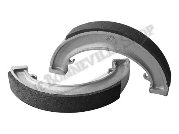 TRIUMPH SLS SINGLE LEADING SHOE FRONT BRAKE SHOE SET inch