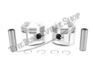 Triumph Tr7 T140 750 Bonneville Tiger Pistons (2) Pn# 71-3676 5 Triumph Pistons Set