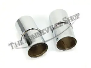 Bsa Chrome Fork Seal Holder Pair B44 B25 A65 A50 Etc (2) Pn# 97-2514 H2514 3 Bsa Fork Seal Holders A Etc