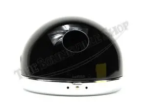 Genuine Lucas Triumph Bsa 5-3/4-Inch Black Headlight Shell With Chrome Rim Pn# 58395 4 Gen Lucas Inch Headlight Black