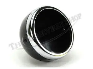 Genuine Lucas Triumph Bsa 5-3/4-Inch Black Headlight Shell With Chrome Rim Pn# 58395 6 Gen Lucas Inch Headlight Black