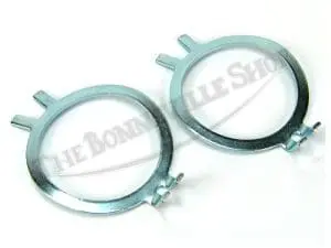 Genuine Andover Norton 750 850 Commando Exhaust Pipe Locking Washer Set (2) Pn# 06-2412 4 Norton Exhaust Pipe Lock Washer Set