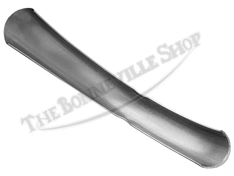 Triumph 500 650 Front Mudguard Stainless Steel Undrilled 1968-1970 Pn# 97-2276 S 97-3884 Uk 4 97 3884 02 Triumph Stainless Front Mudguard Beaded Edge