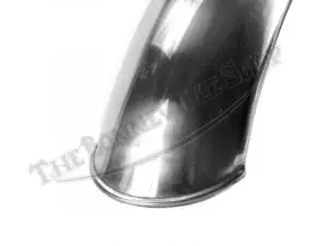 Triumph 500 650 Front Mudguard Stainless Steel Undrilled 1968-1970 Pn# 97-2276 S 97-3884 Uk 4 97 3884 03 Triumph Stainless Front Mudguard Beaded Edge