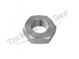Triumph 500 650 Pre-Unit, Unit Stainless Steel Rear Axle Nut Pn# 37-3425S W3425S 3 37 3425 S 02 Triumph 500 650 Pre Unit Unit Stainless Steel Rear Axle Nut