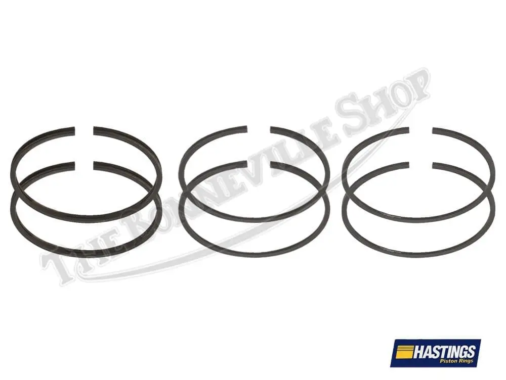 Bsa A65 650 Lightning Thunderbolt Hastings Piston Ring Set 1962-72 Pn# 68-0299 H 68-0256 H 1 H H Bsa A Lightning Thunderbolt Etc Piston Ring Set Hastings