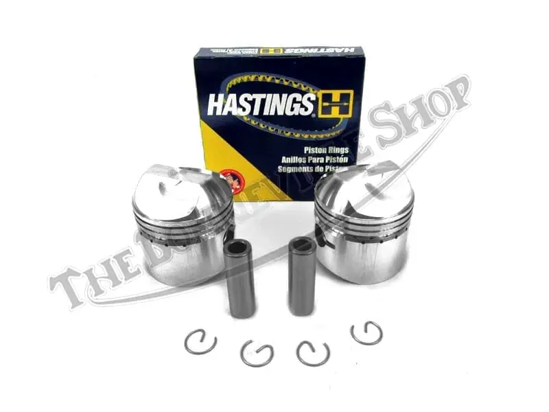 TRIUMPH LATE PISTON RING SET 1967-74