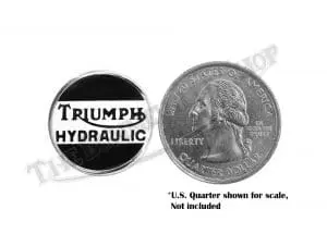Triumph T140 Bonneville Hydraulic Brake Caliper Enamel Metal Lapel Pin Pn# Tbs-Badge03 4 Tbs Badge Triumph T Bonneville Hydraulic Brake Caliper Enamel Metal Lapel Pin