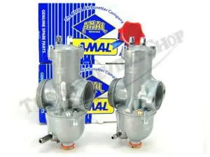 32Mm Premier Amal Carb Carburetor Set Norton 850 Commando Spec 932 Pn# Tbs-Lr932P 6 Tbs Lrp Norton Amal Carb Set